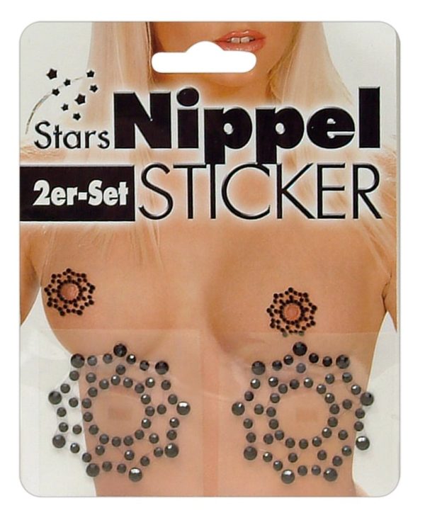 Condoom Anoniem Tepelstickers "Ster&apos; - 2 Stuks