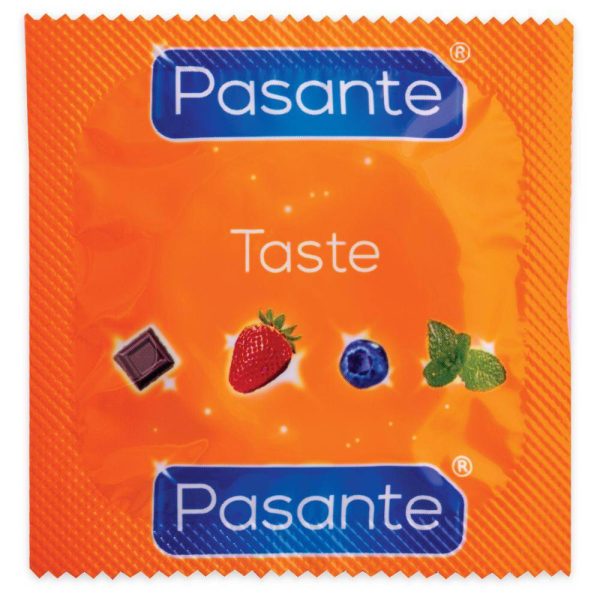 Pasante Strawberry Flavour Condoom Met Aardbeiensmaak