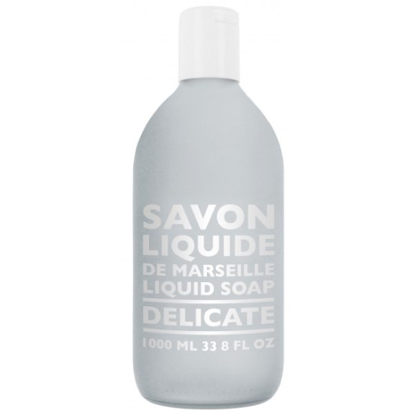 Savon de Marseille vloeibare handzeep Delicate 1 liter navulling