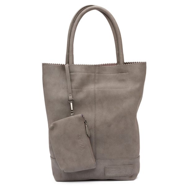 Zebra Natural Shopper Grey