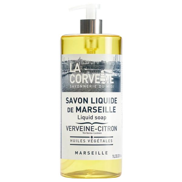 Savon de Marseille vloeibare zeep Verveine Citron 1 liter