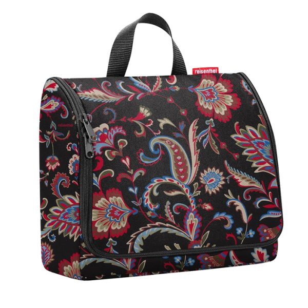 Toiletbag XL Paisley Black