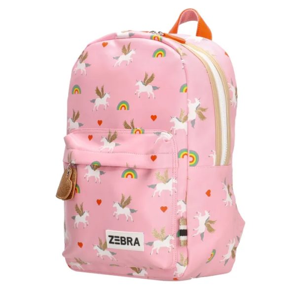 Zebra Rugzak Unicorn Love roze (M)