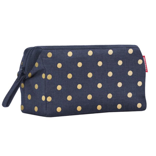 Travelcosmetic Metallic Dots Blue