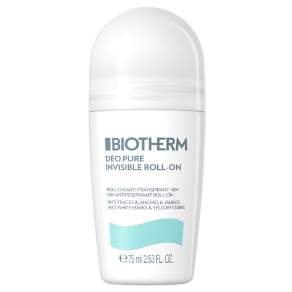 Biotherm Deo Pure Invisible Anti-Transpirant 48h deodorant roll-on 75 ml (alcoholvrij)