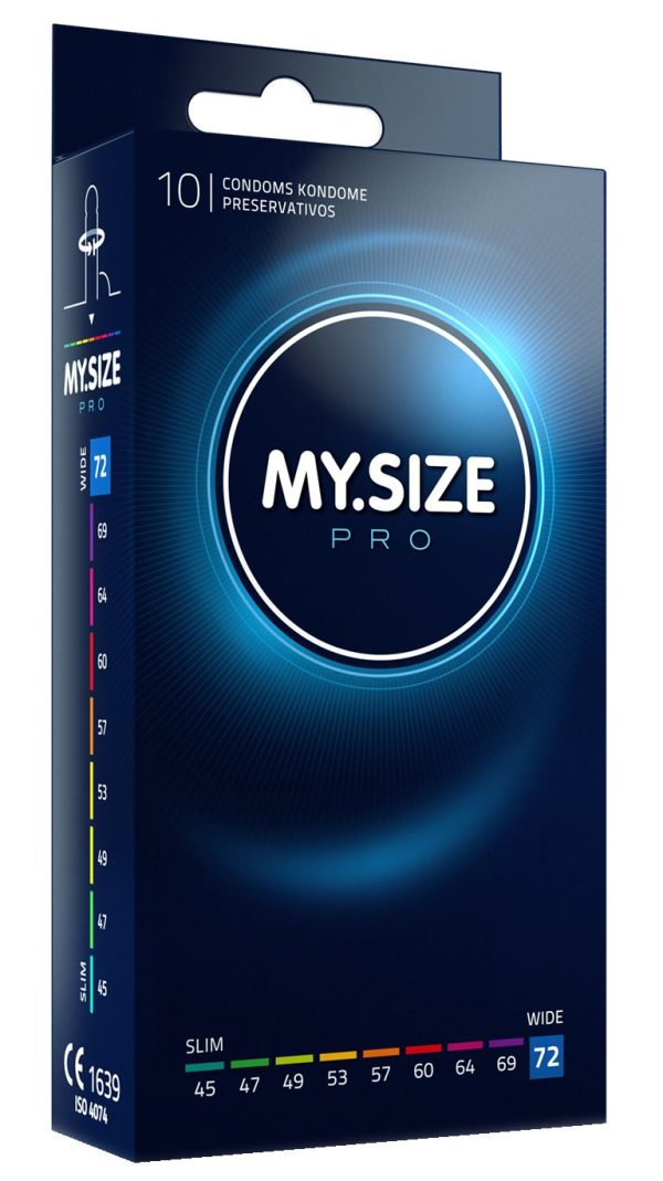 MySize PRO 72mm - Ruimere XXXXL Condooms 10 stuks