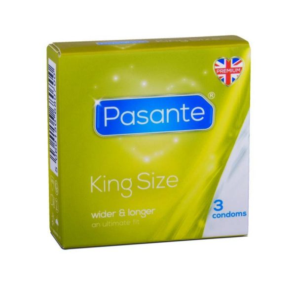 Pasante King Size Condooms (60mm) 3 stuks