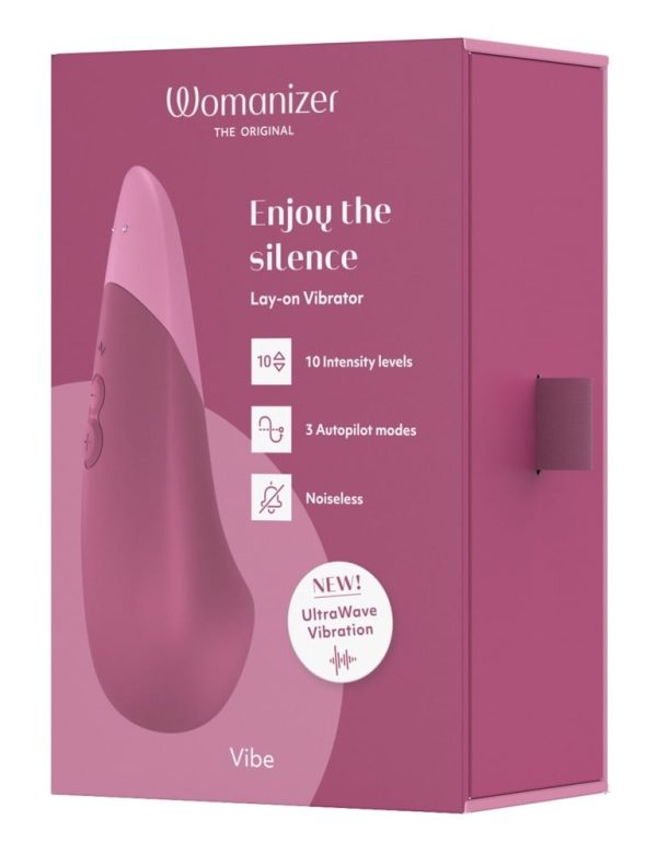 Womanizer Vibe Stille UltraWave Vibrator Roze (pink)