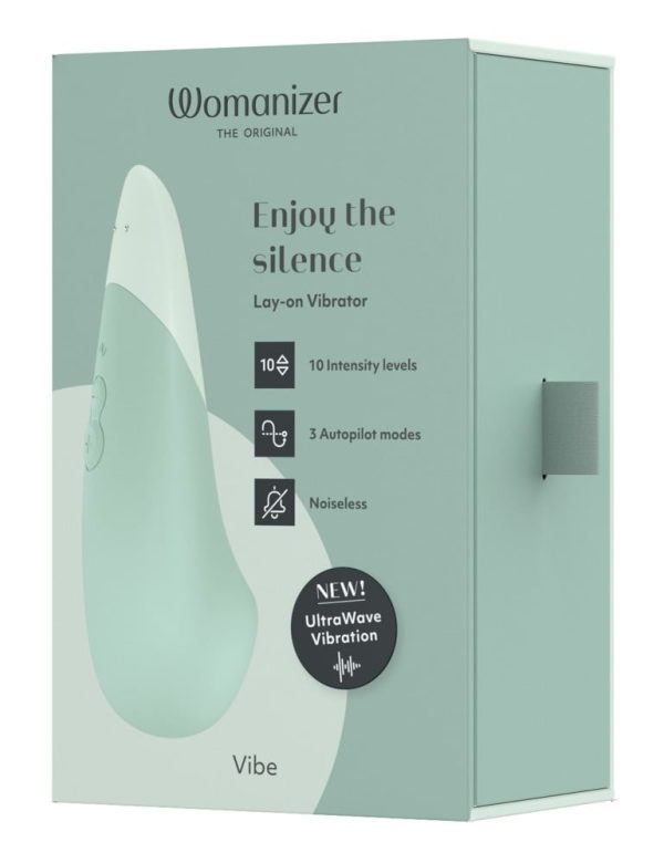 Womanizer Vibe Stille UltraWave Vibrator Sage