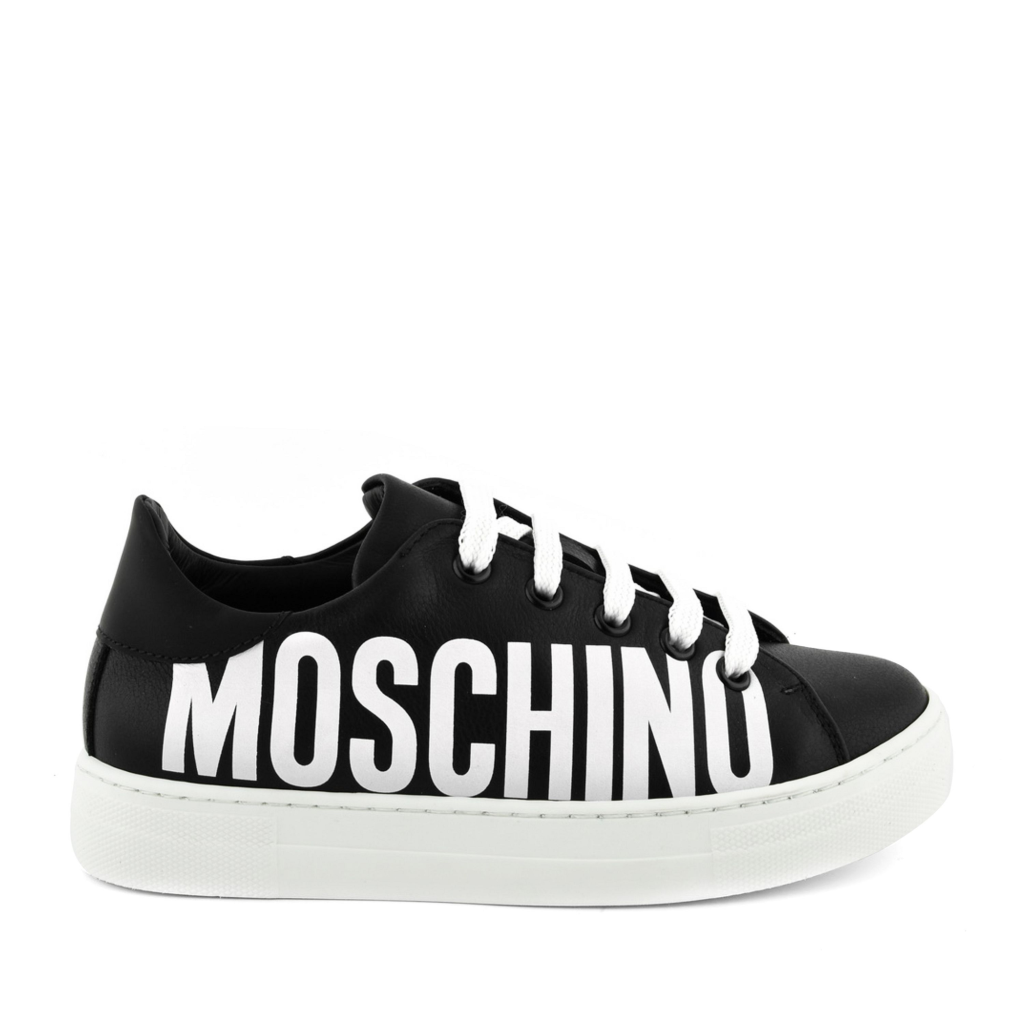 Moschino Sneakers 74419 Dames/Kids Black/White - Maat 38 - Kleur: WitZwart | Soccerfanshop