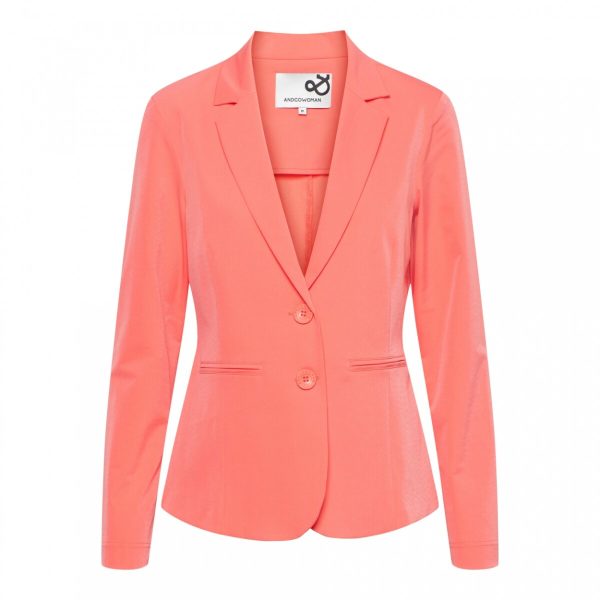 &Co Woman Phileine blazer- flamingo