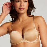 Hunkemöller Voorgevormde strapless maximizer beugel bh Beige