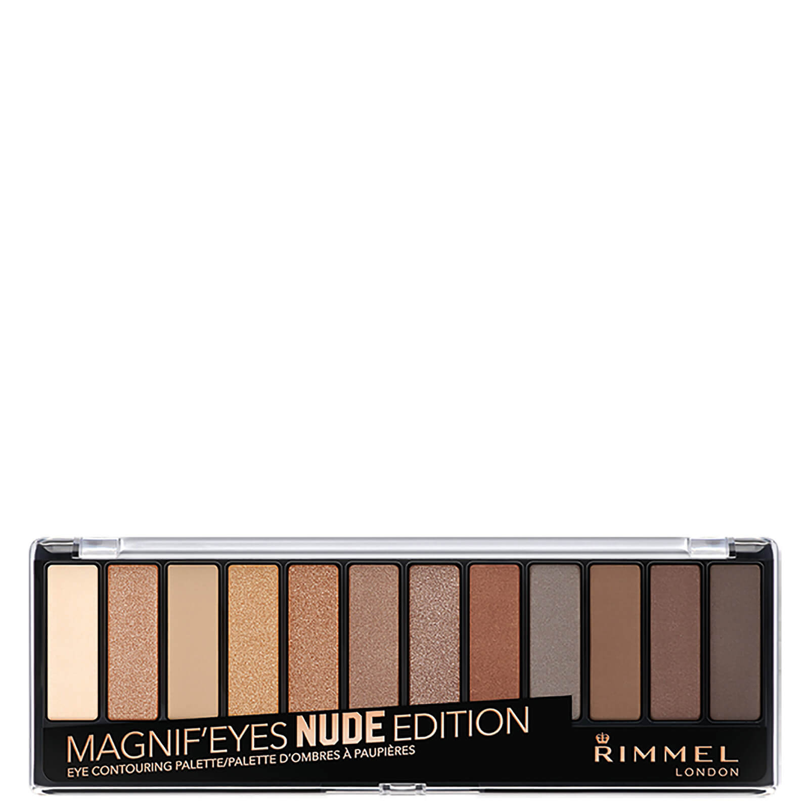 Rimmel 12-tinten Oogschaduwpalet - Nude Edition 14g