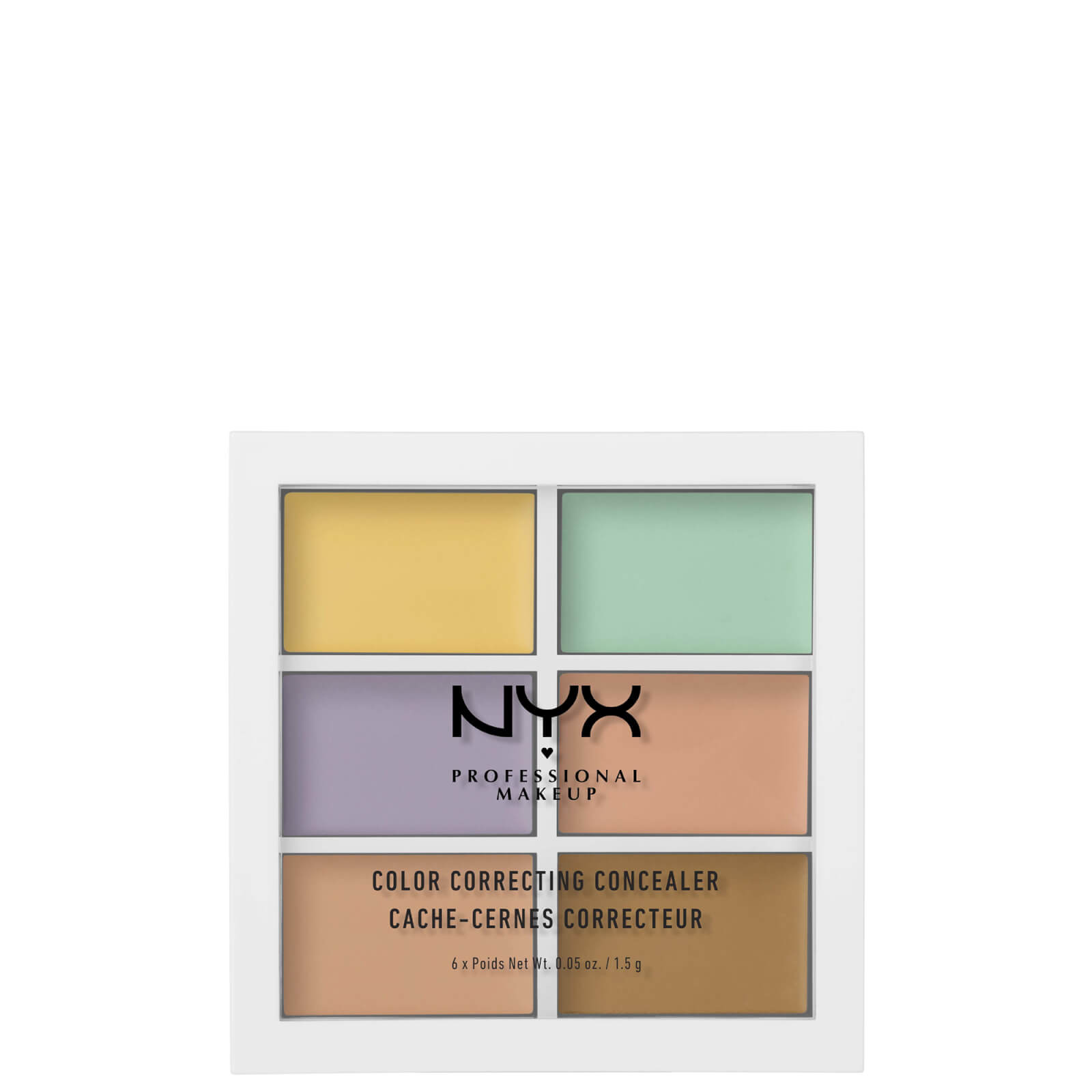 NYX Professional Makeup 3C Palet - Kleurcorrigerende Concealer