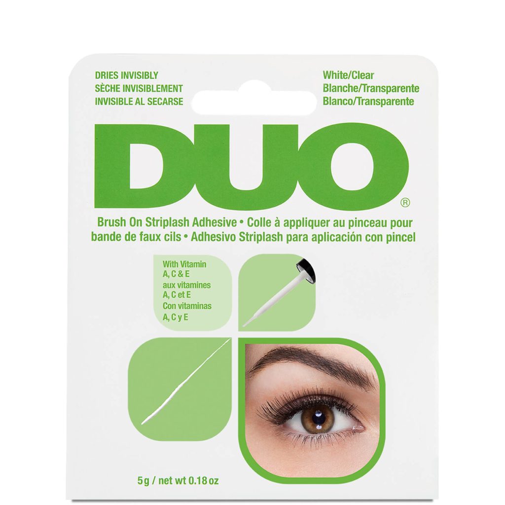 Duo Brush On Kleefmiddel voor Kunstwimpers - White/Clear (5 g)