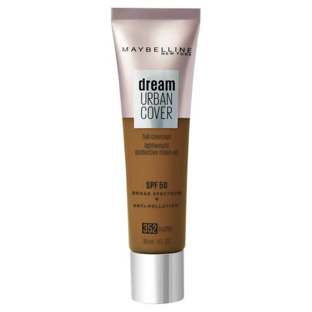 Maybelline Dream Urban Cover SPF50 Foundation 121ml (Various Shades) - 352 Tuffle