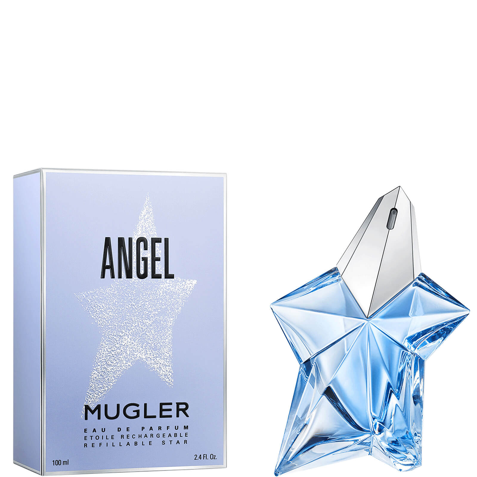 MUGLER Angel Eau de Parfum Natural Spray Hervulbaar Standing Star - 100 ml