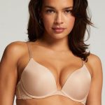 Hunkemöller Voorgevormde push-up beugel bh Angie Beige