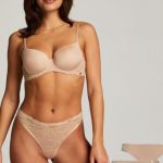 Hunkemöller 2-pack strings Angie Beige