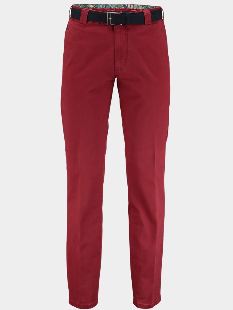 Meyer Katoenen Broek Rood Roma 1150931600/55