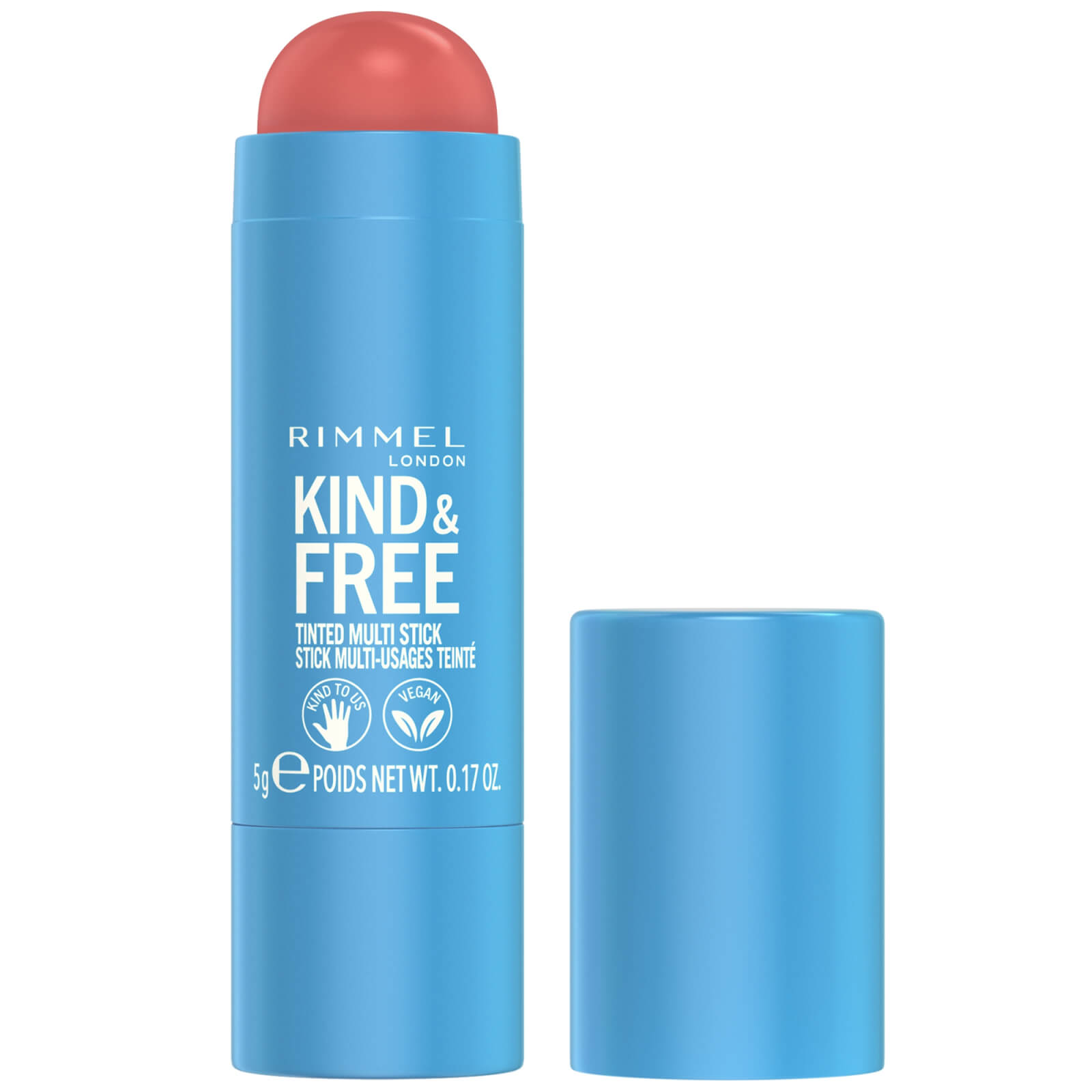 Rimmel Kind and Free Multi-Stick 5ml (Various Shades) - 001 Caramel Dusk