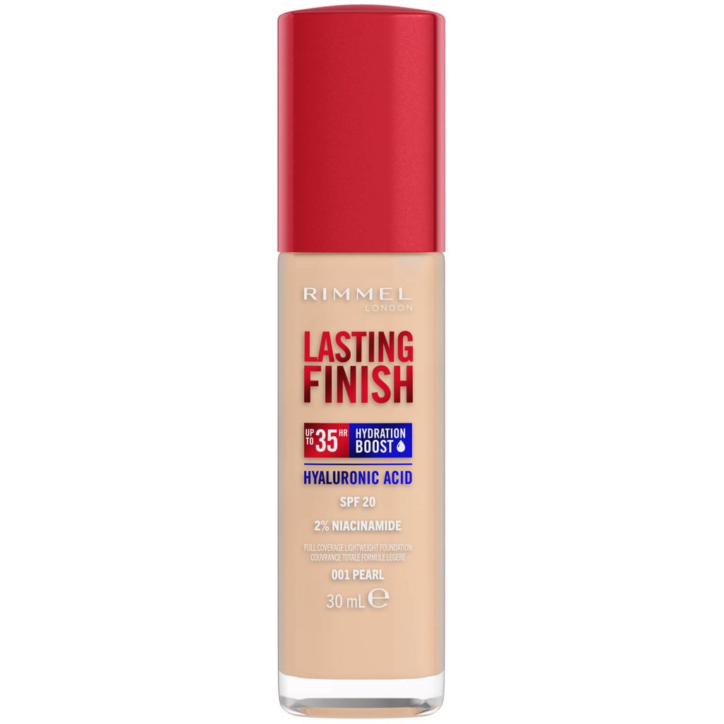 Rimmel Lasting Finish 35Hr Foundation 30 ml (Verschillende Tinten) - 001 Pearl