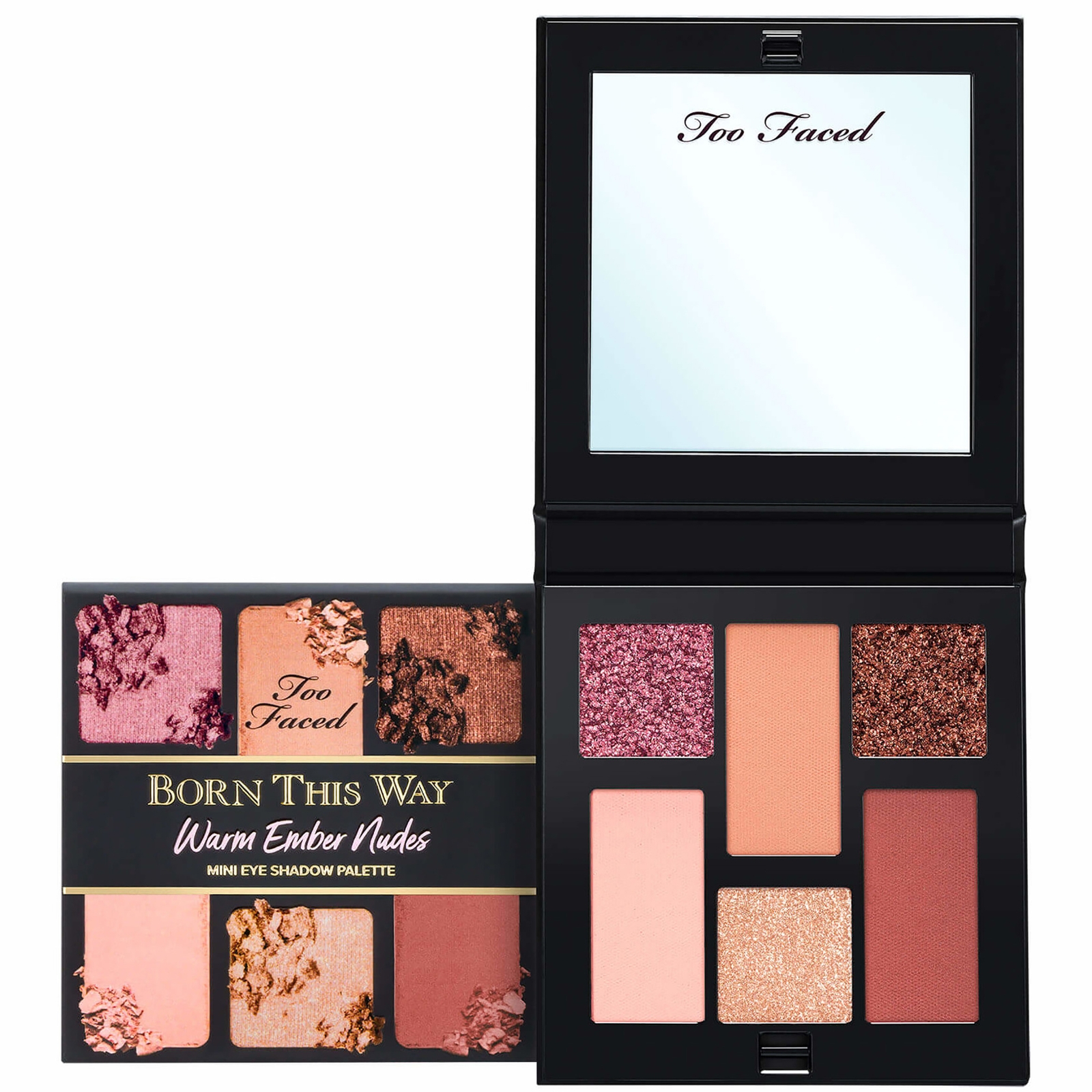 Too Faced Born This Way Warm Ember Nudes Mini Oogschaduwpalet