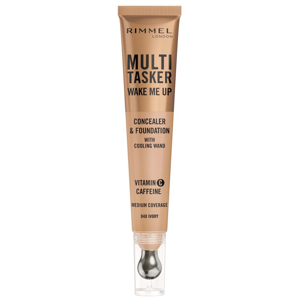 Rimmel Multi-Tasker Wake Me Up Foundation en Concealer 20 ml (Verschillende Tinten) - 040 Ivory