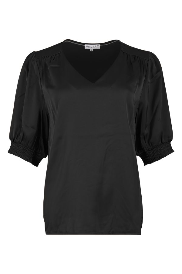 Maicazz Kylie Fa24.60.318 T-shirt Korte Mouw Black