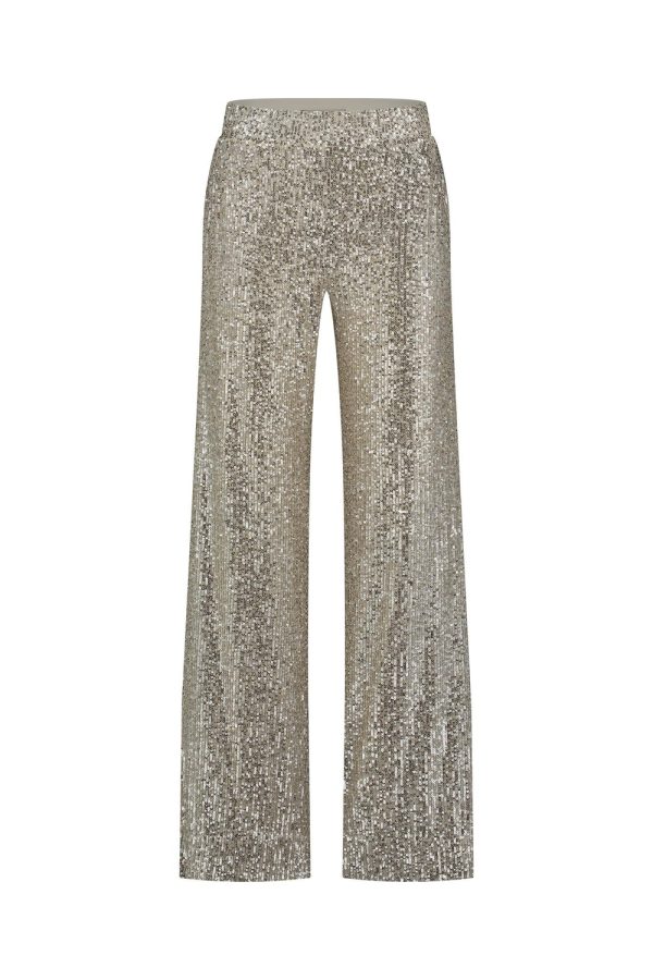 Studio Anneloes Female Broeken Tracey Sequins Trousers 12037