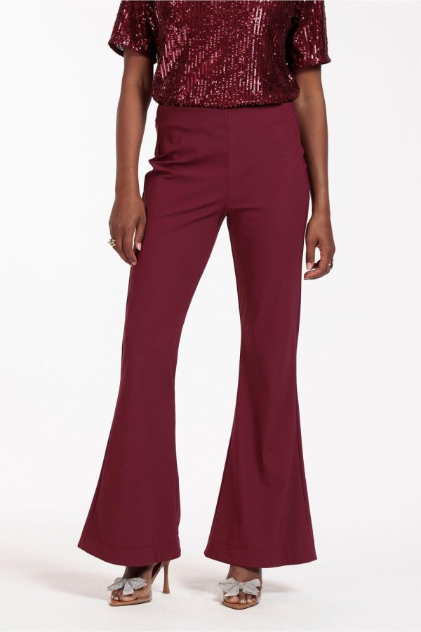 Studio Anneloes Ginger Flair Trousers 12047 Broek 3600 Merlot