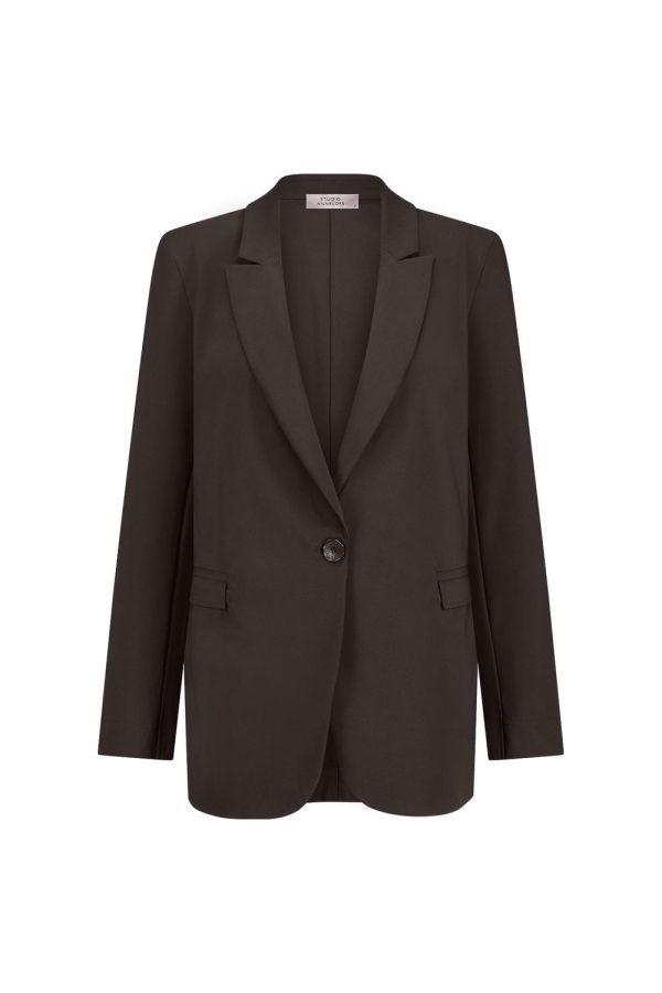 Studio Anneloes Fran Blazer 12089 Blazers 8700 Espresso