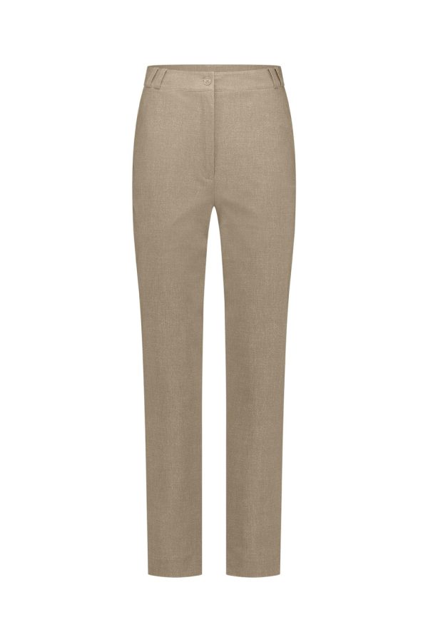 Studio Anneloes Collins Structure Trousers 12085 Broek 2200 Latte