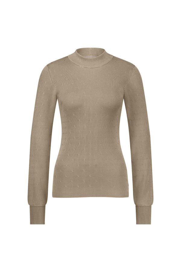 Studio Anneloes Brady Shiny Pullover 12167 Trui 2200 Latte