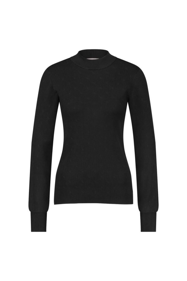 Studio Anneloes Brady Shiny Pullover 12167 Trui 9000 Black