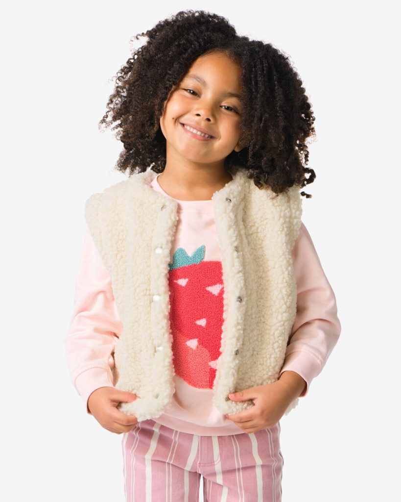 HEMA Kindergilet Lammy Gebroken Wit (gebroken wit)