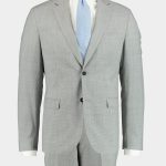 Bos Kostuum Grijs Toulon Suit Drop 8 221028TO89SB/940 grey