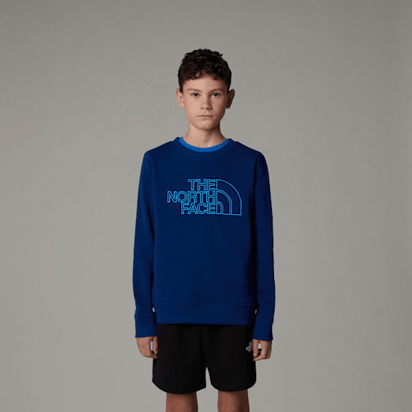 The North Face Drew Peak Light-sweatshirt Voor Jongens Estate Blue male