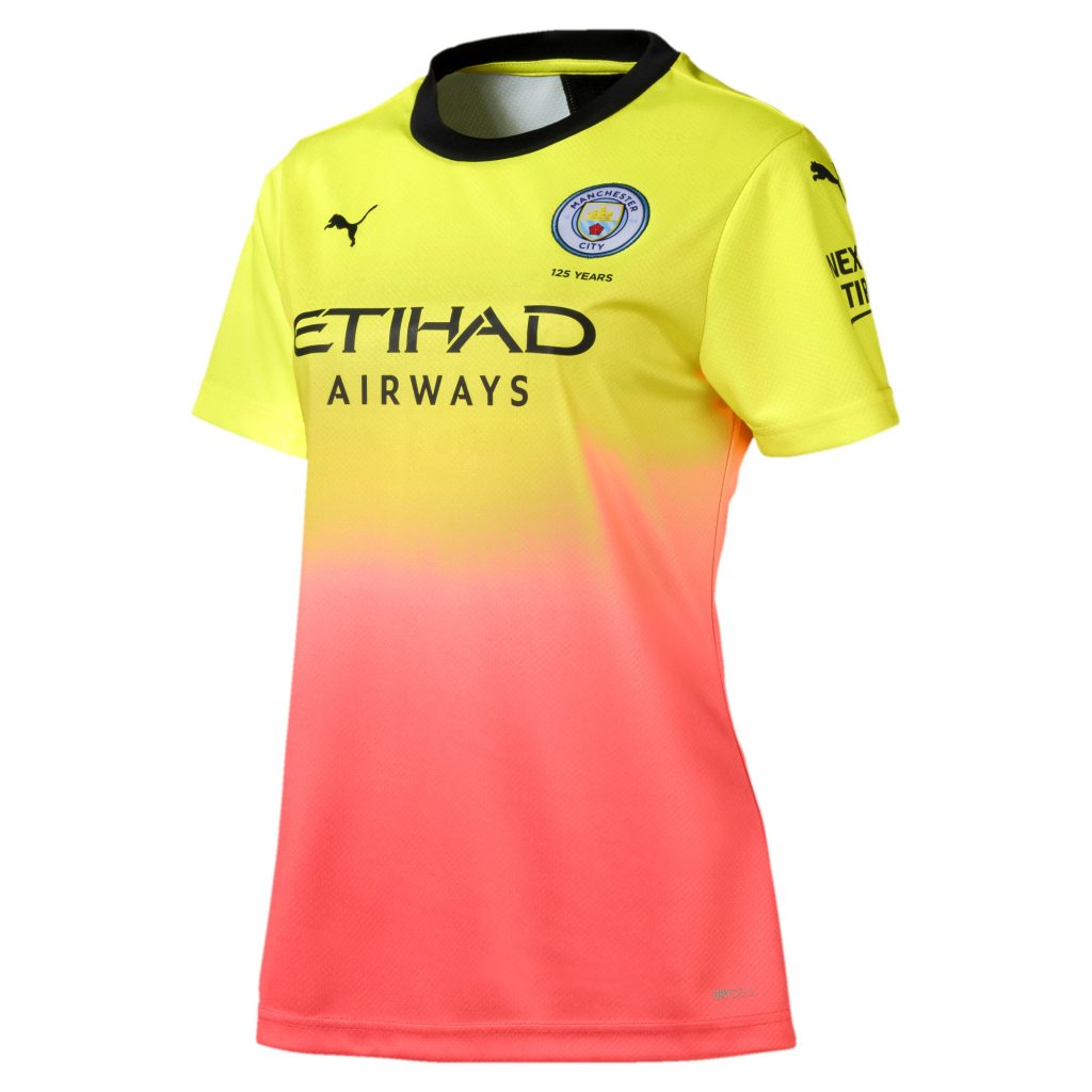 Manchester City 3rd Trainingsshirt Dames - Maat XS - Kleur: GeelOranje | Soccerfanshop