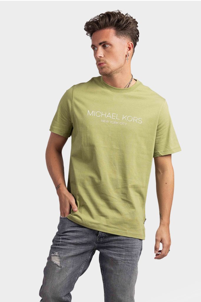 Michael Kors FD Modern T-Shirt Heren Groen - Maat M - Kleur: Groen | Soccerfanshop