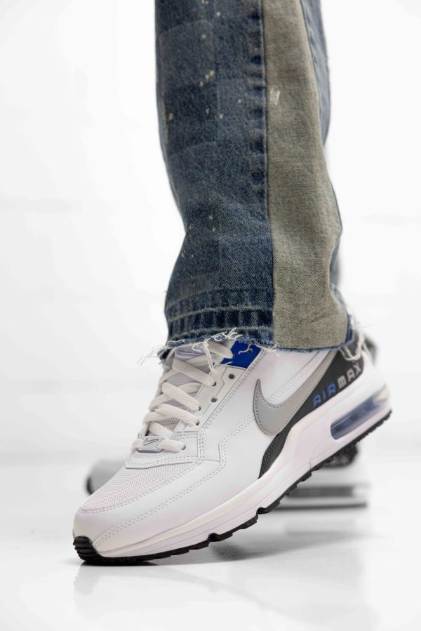 Nike Air Max LTD Sneakers Heren Wit/Zwart/Blauw - Maat 44 - Kleur: WitZwartBlauw | Soccerfanshop