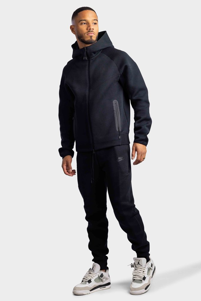 Nike Tech Fleece Trainingspak Heren Zwart - Maat XL - Kleur: Zwart | Soccerfanshop