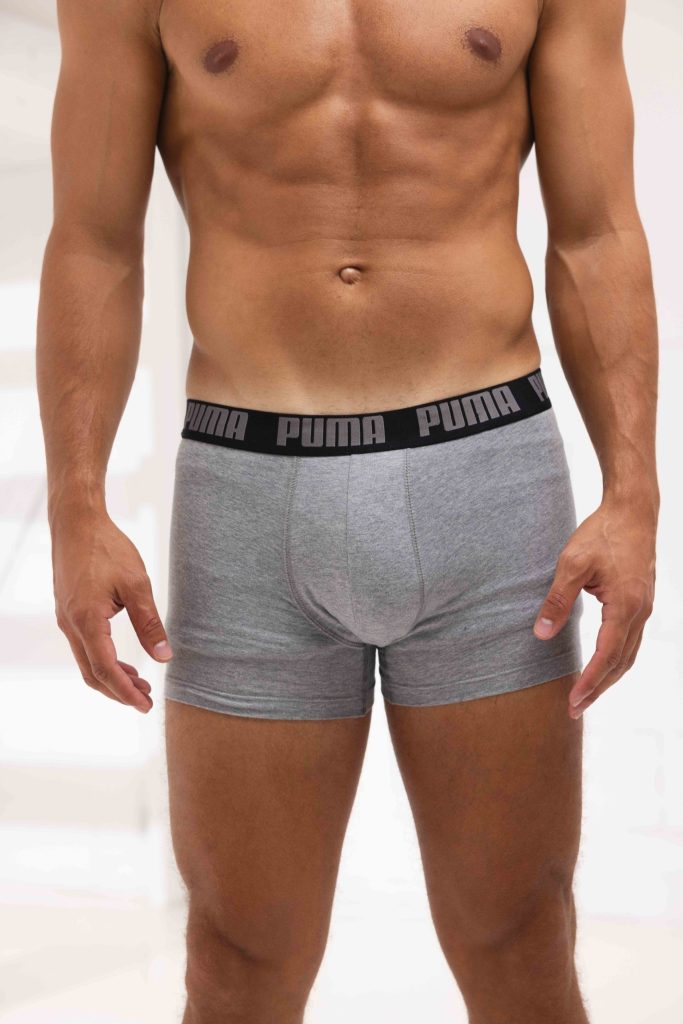 Puma Everyday Basic Boxershort Heren 6-Pack Grijs/Zwart - Maat XXL - Kleur: ZwartGrijs | Soccerfanshop