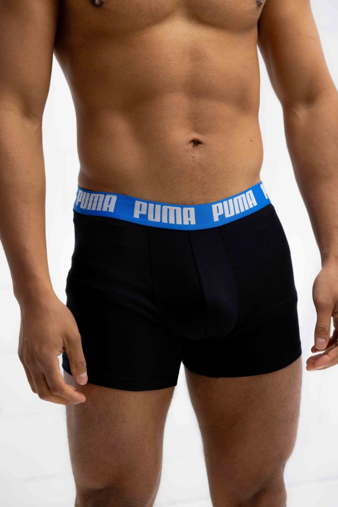 Puma Everyday Basic Boxershort Heren 6-Pack Zwart/Blauw/Rood - Maat XXL - Kleur: RoodZwartBlauw | Soccerfanshop