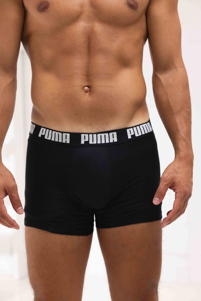 Puma Everyday Basic Boxershort Heren 6-Pack Zwart/Wit - Maat M - Kleur: Zwart | Soccerfanshop