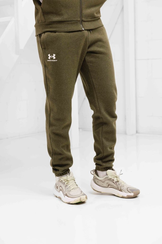 Under Armour Icon Fleece Trainingsbroek Heren Donkergroen - Maat XL - Kleur: Donkergroen | Soccerfanshop