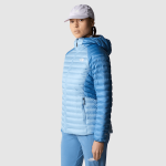 The North Face Bettaforca-donsjas Met Capuchon Voor Dames Steel Blue-indigo Stone female