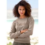 Bench. Loungewear Sweatshirt -Loungeshirt met london borduursel