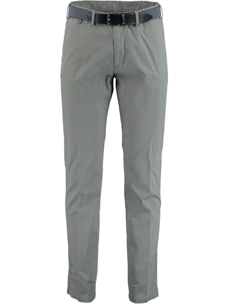 Bos Katoenen Broek Grijs Chino Bos Bright Blue 2U.1951/015