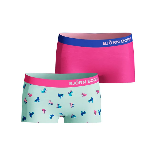 Bjorn Borg Meisjes Minishorts 2p Skate Maat 170 Female